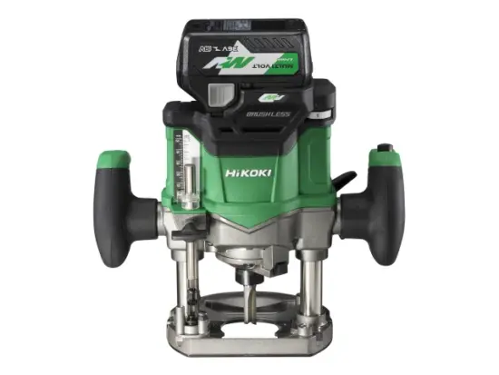 Hikoki HIKM3612DAJP M3612DA/JPZ 1/4 & 1/2in Multi-Volt Router 36V 1 x 2.5Ah Li-ion