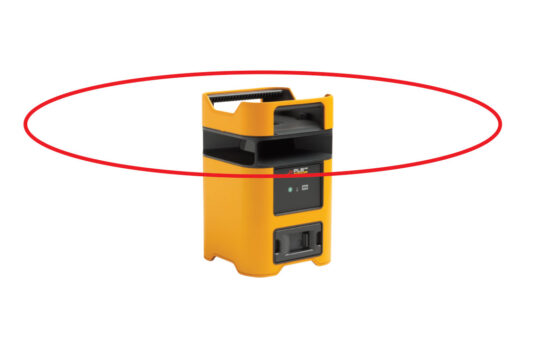 PLS 5022481 H2 Kit - Alkaline Rotary Laser Kit, Inc Tripod & Staff - Image 3