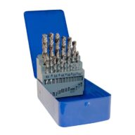 Jefferson DBSG25HSS HSS Fully Ground 25 Piece Drill Bit Set