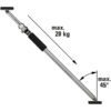 Bessey ST125 Telescopic drywall Ceiling support ST 1250, BE207509 - Image 3