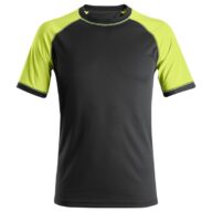 Snickers 2505 Two Tone Yellow Neon T-Shirt