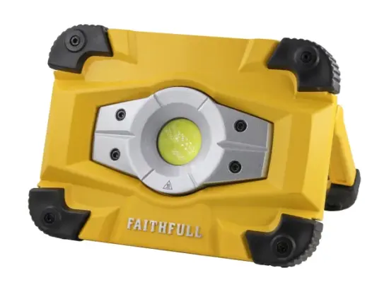 Faithfull FPPSLFF20WR Rechargeable LED Work Light 20W - Image 3