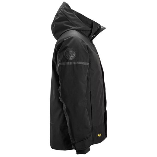 Snickers 1112 AllRoundWork Waterproof Insulated Jacket, Black - Image 4