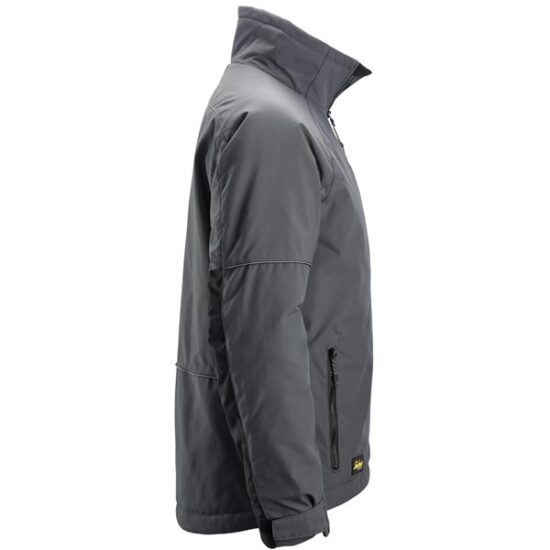 Snickers 1158 AllRoundWork Winter Jacket, Steel Grey - Image 3