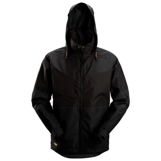 Snickers 1304 AllRoundWork Waterproof Shell Jacket, Black