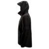 Snickers 1304 AllRoundWork Waterproof Shell Jacket, Black - Image 3