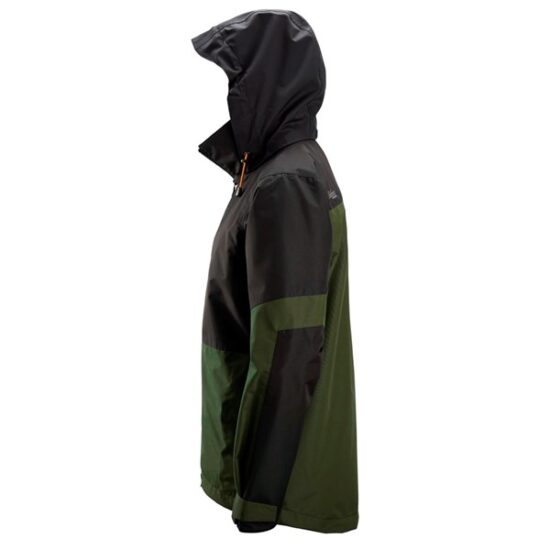 Snickers 1304 AllRoundWork Waterproof Shell Jacket, Khaki - Image 4