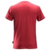 Snickers 2502 Classic T-Shirt, Chilli Red - Image 4