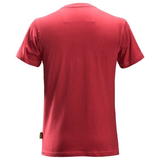 Snickers 2502 Classic T-Shirt, Chilli Red - Image 4
