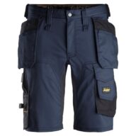 Snickers 6141 AllroundWork Stretch Shorts Holster Pockets, Navy