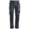 Snickers 6241 AllroundWork, Stretch Trousers Holster Pockets, Navy Black