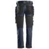 Snickers 6241 AllroundWork, Stretch Trousers Holster Pockets, Navy Black - Image 2