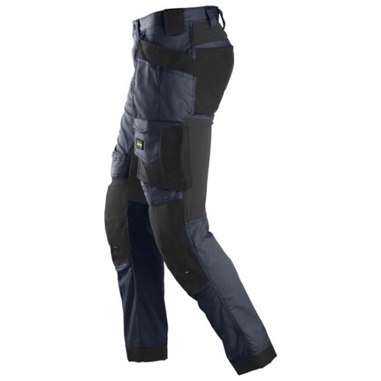 Snickers 6241 AllroundWork, Stretch Trousers Holster Pockets, Navy Black - Image 3