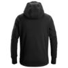 Snickers 8041 FlexiWork Fleece Full-Zip Hoodie, Black - Image 2