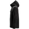 Snickers 8041 FlexiWork Fleece Full-Zip Hoodie, Black - Image 3