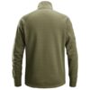 Snickers 8042 FlexiWork Fleece Jacket, Khaki Green - Image 2