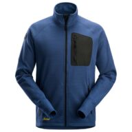 Snickers 8042 FlexiWork Fleece Jacket, Deep Blue Black