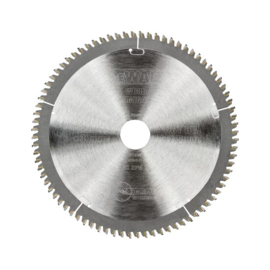 DEWALT DEWDT4286QZ Series 40 Circular Saw Blade 216 x 30mm x 80T TCG/Neg