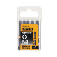 DeWalt DEWDT7392TQZ Extreme Impact Torsion Bits PZ3 x 50mm (Pack 5)