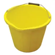 Faithfull FAI3GBUCKYEL Heavy-Duty Bucket 14 litre (3 gallon) - Yellow