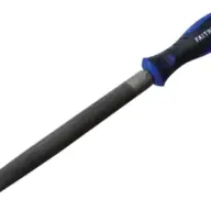 Faithfull FAIFIHRSC8 Handled Half-Round Second Cut Engineers File 200mm (8in)