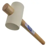 Faithfull FAIRMW214 Rubber Mallet - White 567g (20oz)