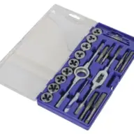 Faithfull FAITAPDSET21 Metric Tap & Die Set of 21 Carbon Steel