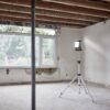 A light in a room.