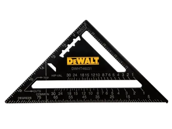 DeWalt DHT046031 Rafter Layout Square 7in