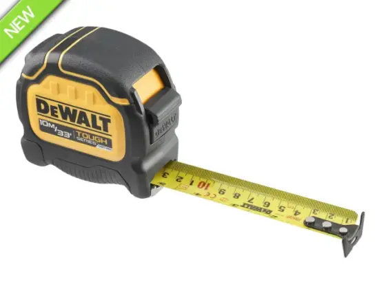 DeWalt DHT536933 TOUGHSERIES™ Tape Measure 10m/33ft (Width 32mm) - Image 2