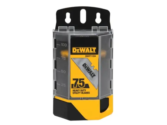 DeWalt DHT711004 Induction Hardened Utility Blades (Dispenser of 75)