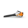 a black and orange blower