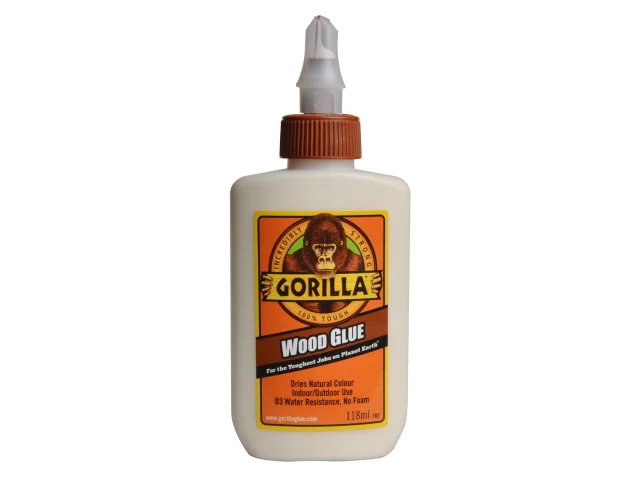 GRGGWG118 Gorilla PVA Wood Glue 118ml