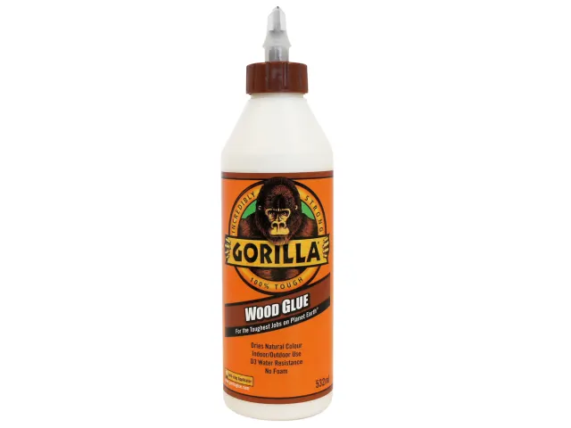 GRGGWG536 Gorilla PVA Wood Glue 532ml