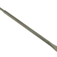 The SDS Plus Chisel Bit 20mm Length 250mm features a narrow shaft and wide, flat tip for efficient material removal with rotary or demolition hammers.
