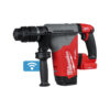A red and black Milwaukee cordless power tool with a side handle and a visible Wi-Fi symbol, indicating smart or connected features. The tool is labeled “FUEL” and “ONE-KEY.”.