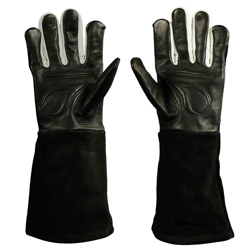 P3833/8 Parweld Panther Black Mig Gauntlet size 8