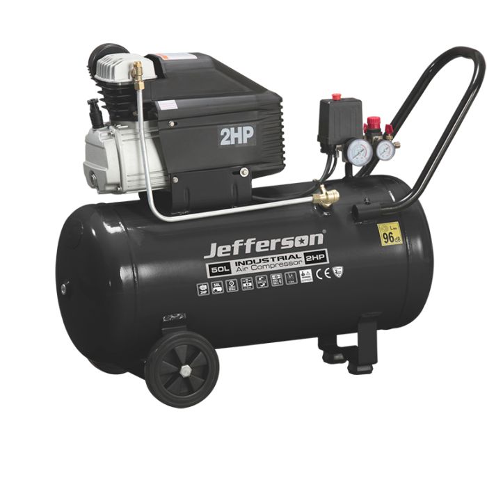 Jefferson JEFC050L10B 50 Litre 2HP 10 Bar Compressor (230V)