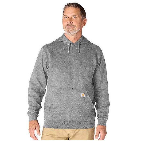 Carhartt K121 Loose Fit Midweight Sweatshirt, Heather Grey