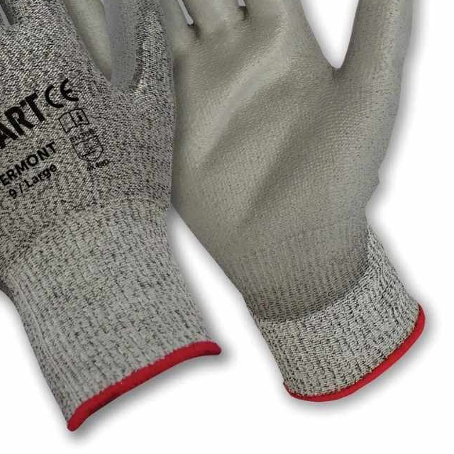 Dart Vermont Cut 5 PU Gloves Extra Large, Size 10 AOne Tools
